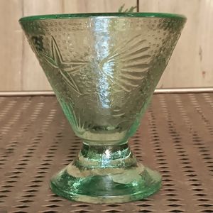 Recycled Art Glass Martini 🍸 shaped glass